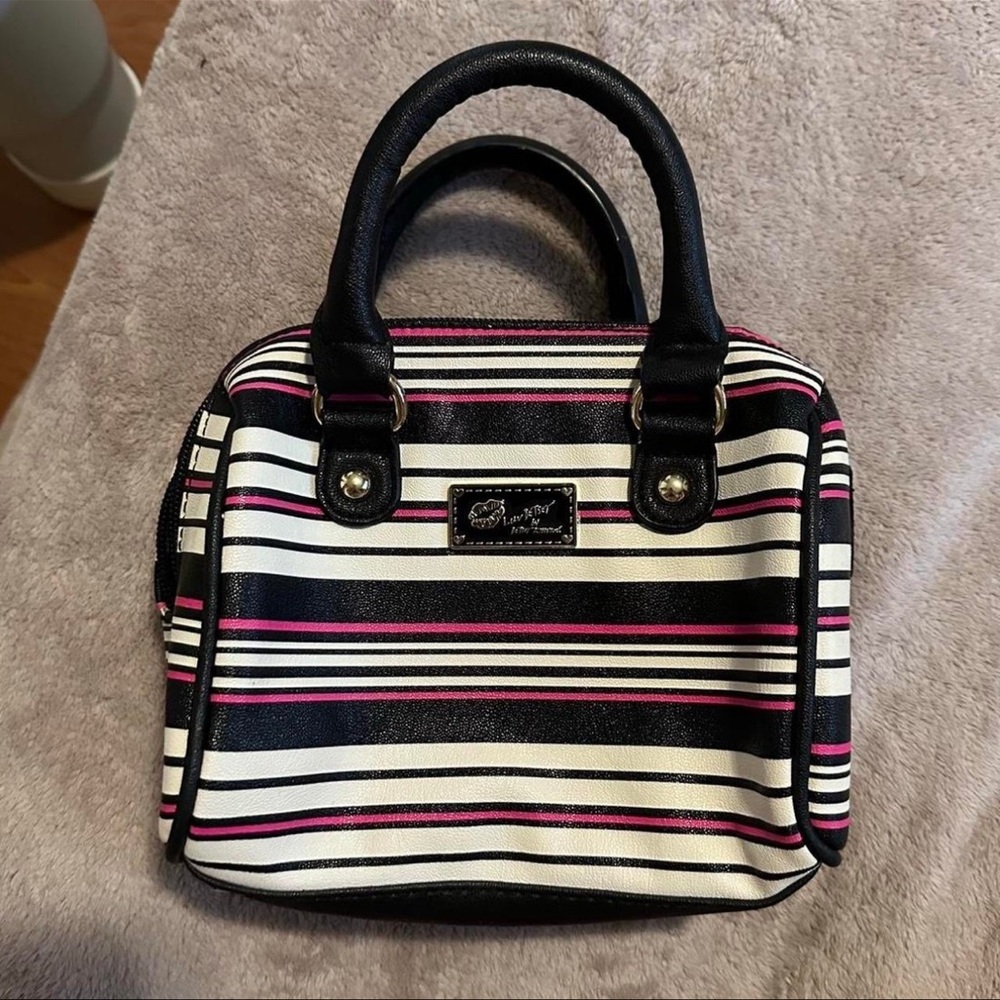Betsey Johnson Striped Handbag